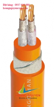 Cáp điện lực chống cháy 4 ruột (CXV/FR-4R), 0.6-1kV
